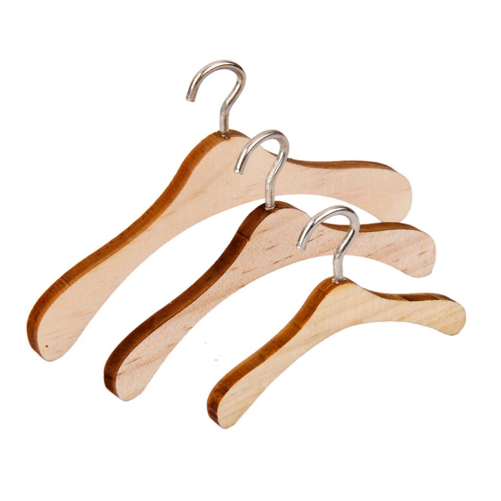 Set 10 Móc Quần Áo Búp Bê Tỉ Lệ 1/4 & 1/6 Tiện Lợi