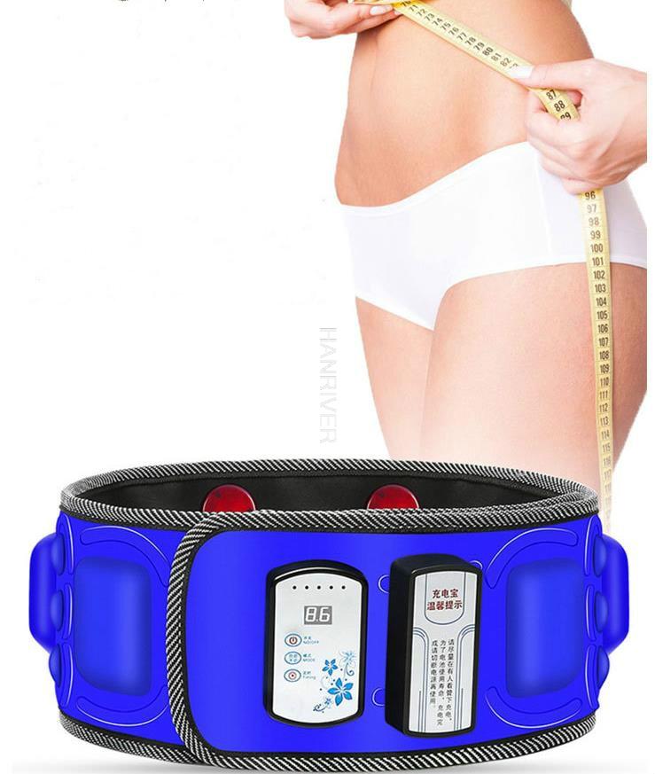 Không Dây Điện Giảm Béo Giảm Thể Dục Massage Lần Lắc Lư Rung Bụng Cơ Bụng Eo Tập Kích Thích