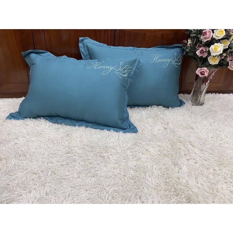 Vỏ gối đầu lụa mềm mát size 45x65cm