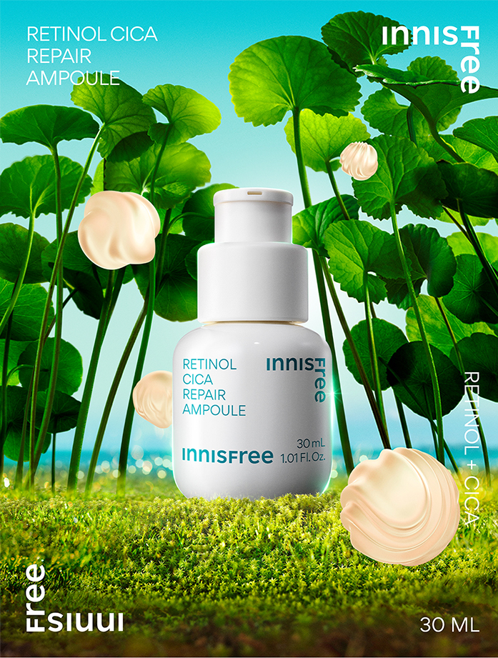 Tinh chất dưỡng phục hồi da innisfree Retinol Cica Repair Ampoule 30 mL (New2023)