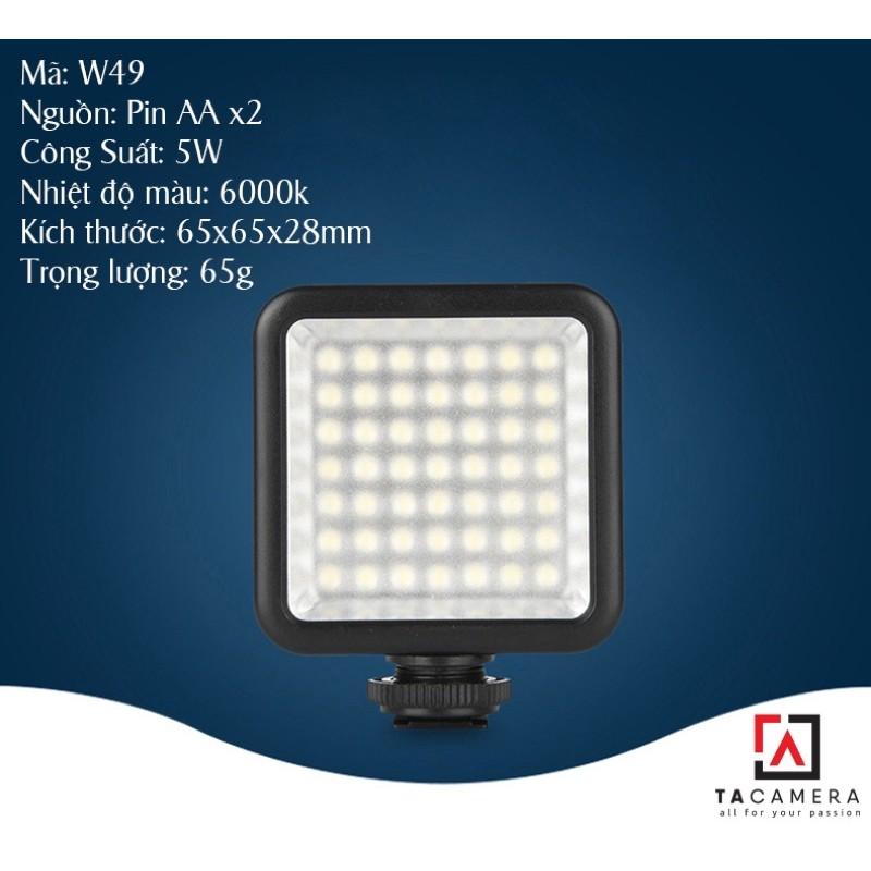 Đèn Led Mini Video Light W49 (49 LED)