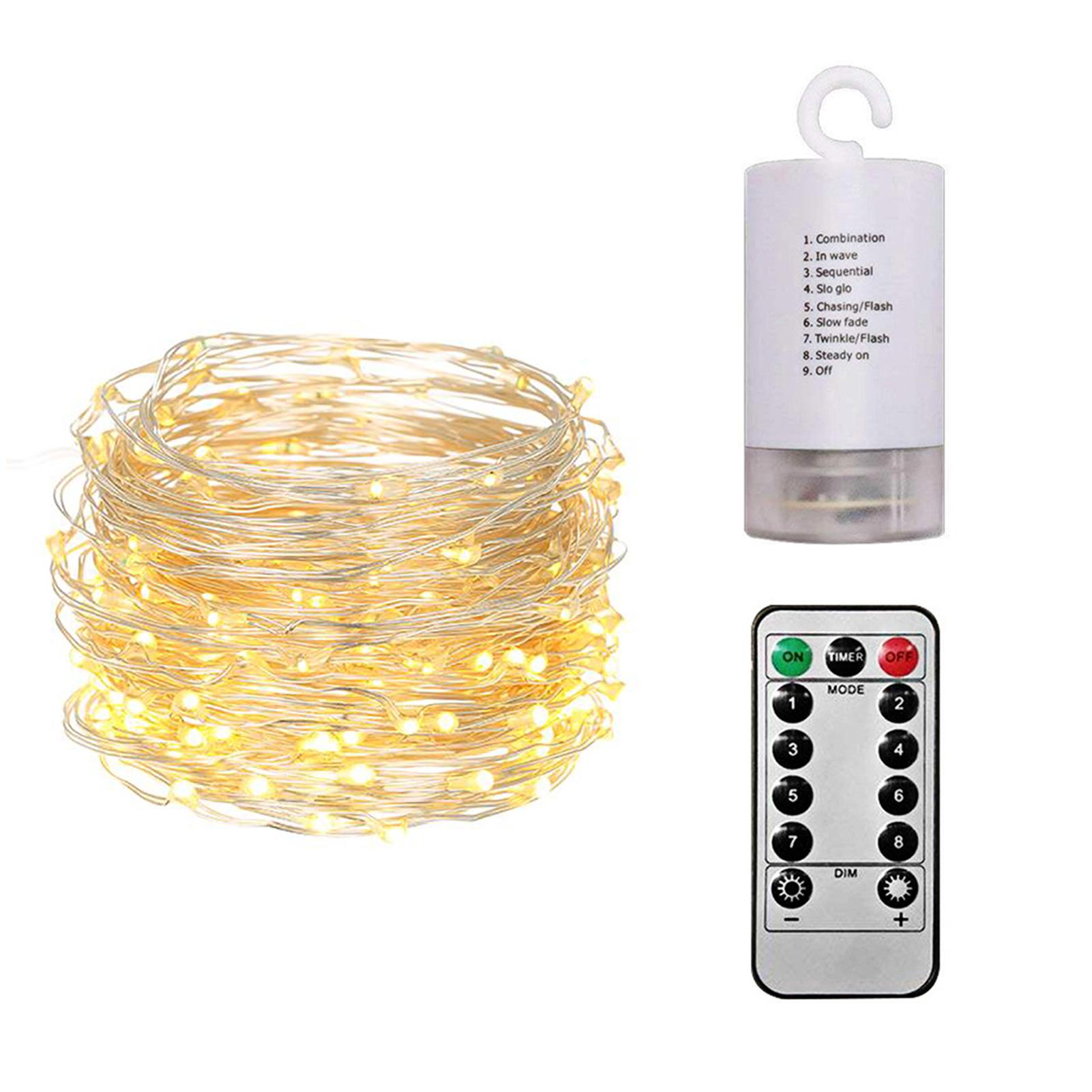 Đèn dây với nhiều hình dạng bắt mắt, dùng để trang trí