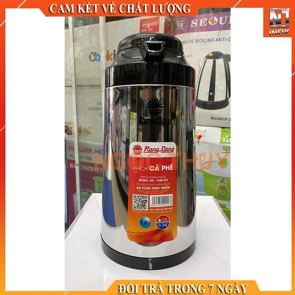 Bình thủy giữ nhiệt Rạng Đông RD 1040ST2 1 lít
