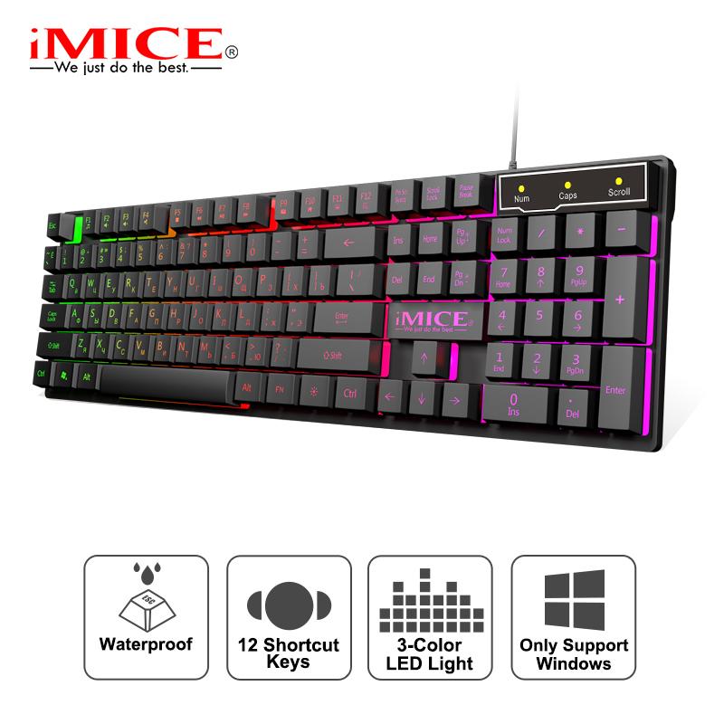 Bàn Phím Chuột Chơi Game Có Dây Bộ 104 Keycaps Với Đèn Nền RGB Nga Bàn Phím Game Thủ Công Thái Mause Dành Cho Máy Tính Laptop