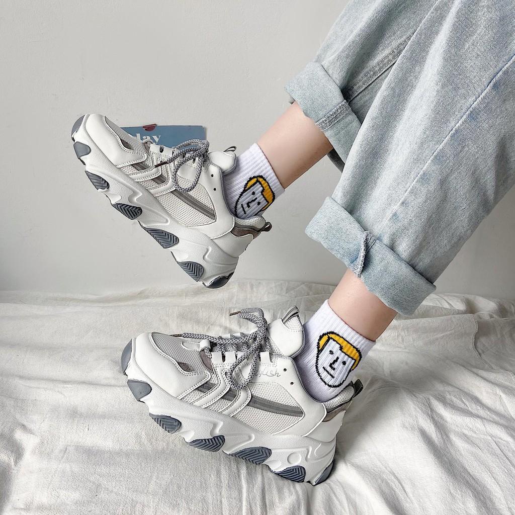 Giầy thể thao nữ phát sáng dây đốm