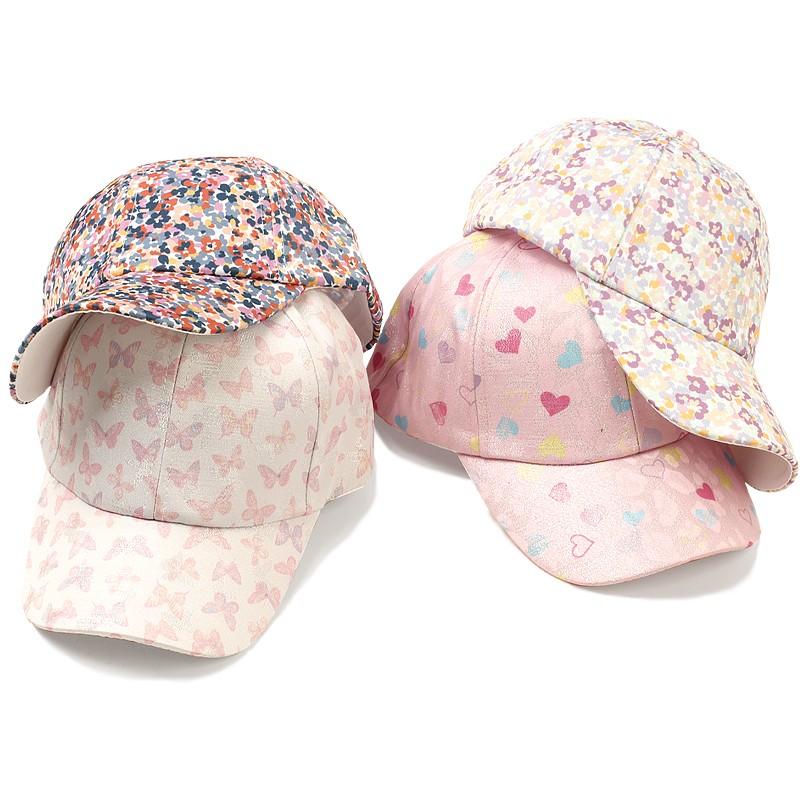 Trẻ Em In Hoa Trẻ Em Mũ Snapback Mũ Bóng Chày Xuân Hè Hip Hop Bé Trai Bé Gái Nón Cho Bé 4-10 Tuổi Color: G