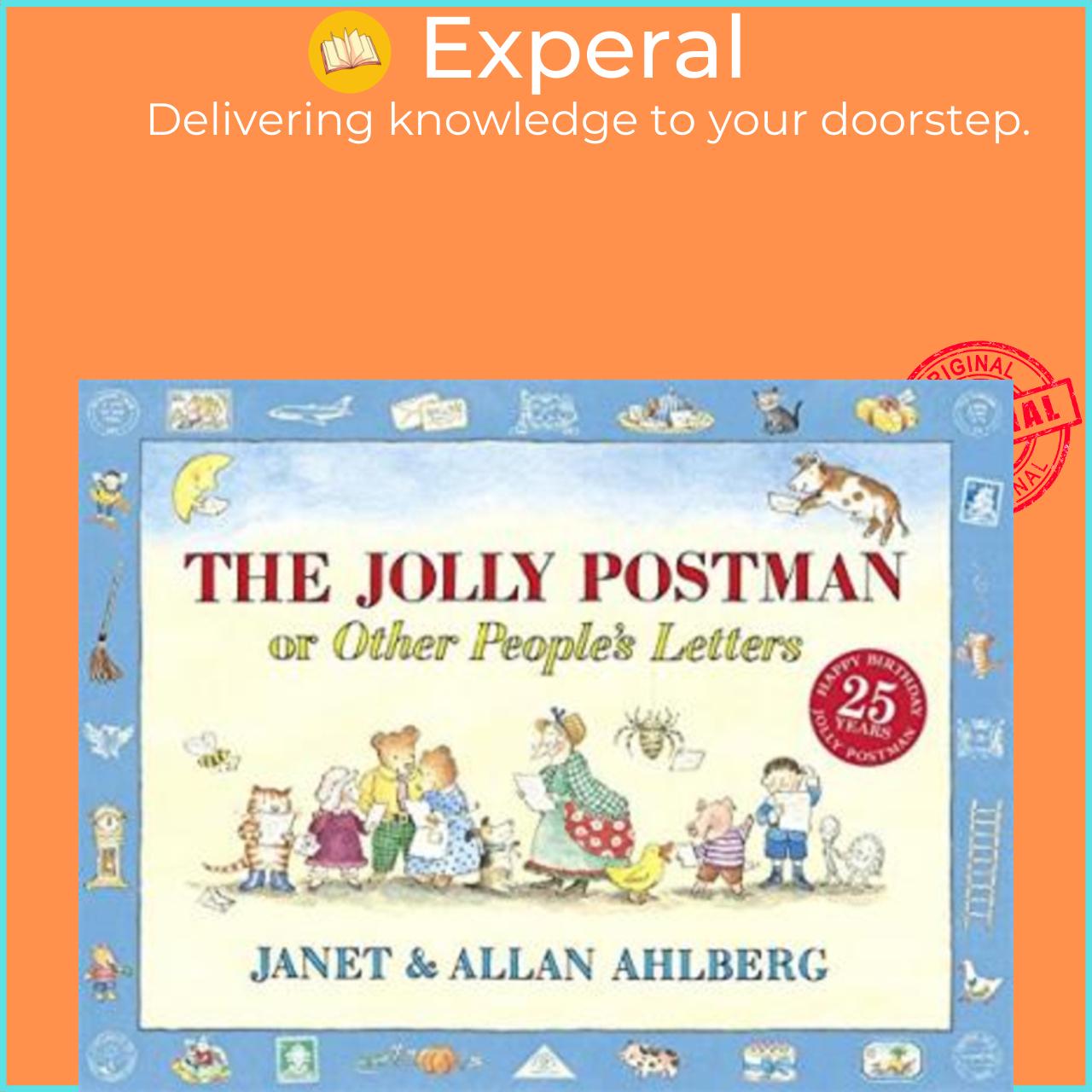 Sách - The Jolly Postman or Other People's Letters by Allan Ahlberg (UK edition, hardcover)