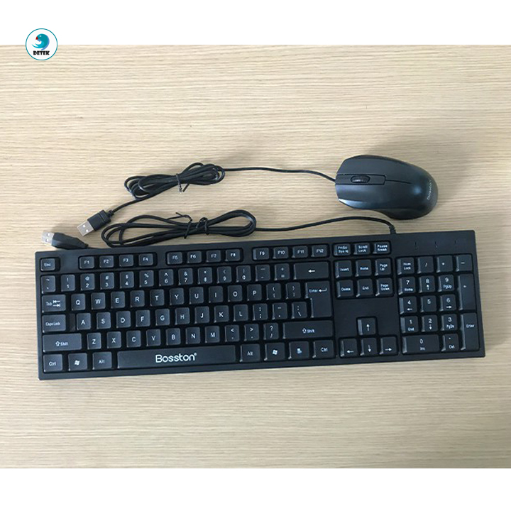 Bộ Bàn Phím Chuột Bosston D5300 - Hàng Chính Hãng