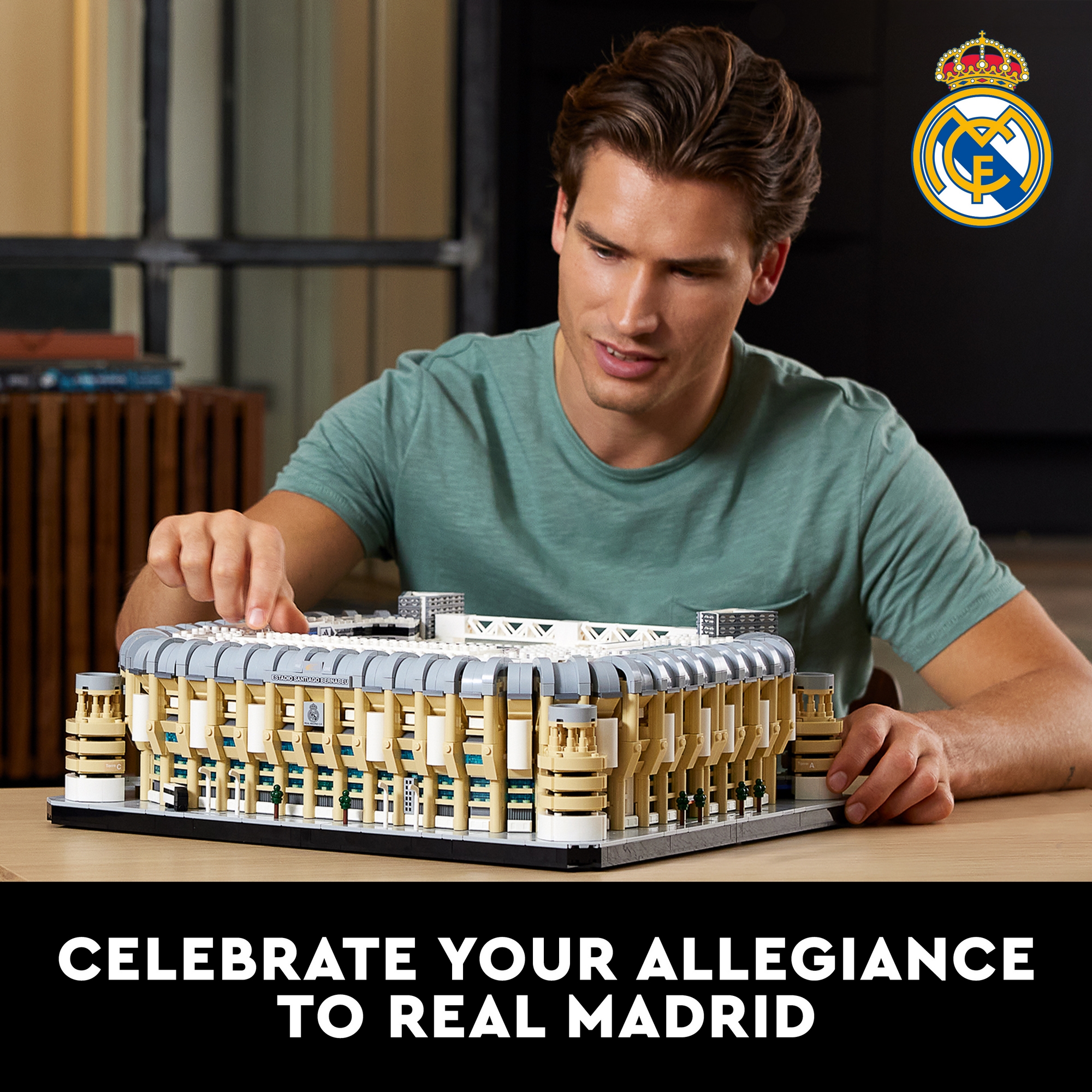 LEGO ADULTS 10299 Sân Vận Động Santiago Bernabéu - Real Madrid (5876 chi tiết)