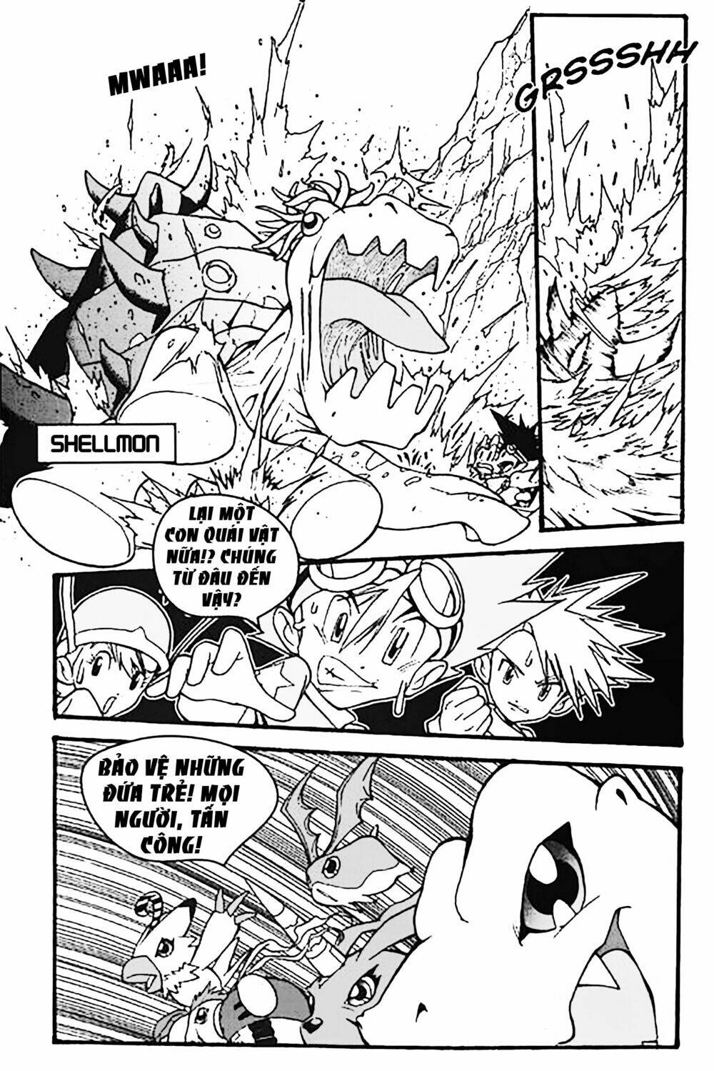 cuộc phiêu lưu của những con thú digimon chapter 1 19