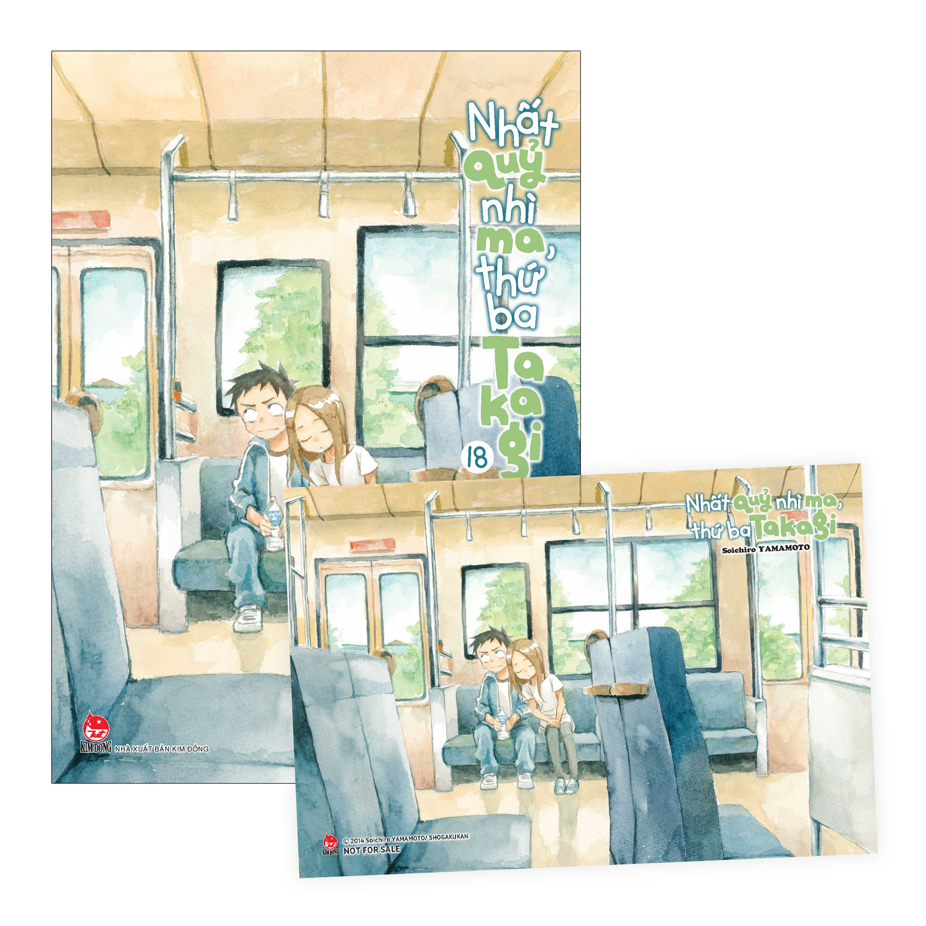 Nhất Quỷ Nhì Ma, Thứ Ba Takagi Tập 18 [Tặng Kèm Postcard]