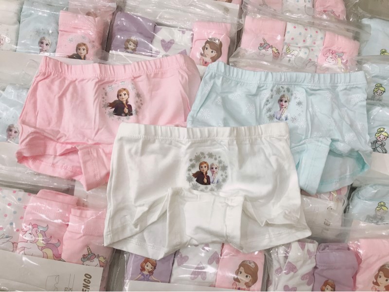 Quần chip đùi teengo cho bé gái - set 3c