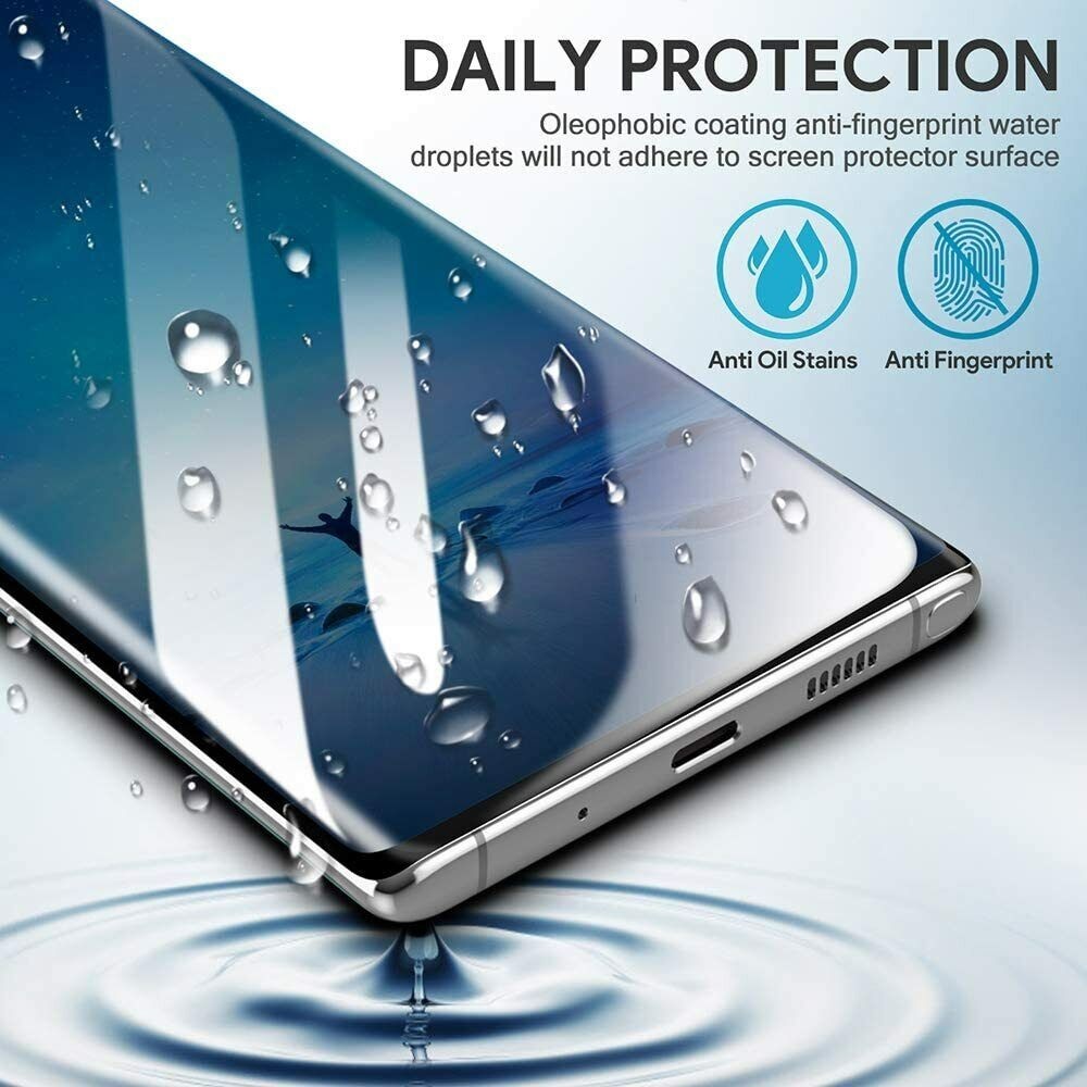 Miếng dán kính cường lực cho Samsung Galaxy Note 20 Ultra full màn hình 3D hiệu Kuzoom Protective Glass (mỏng 0.3mm, vát cạnh 2.5D, độ cứng 9H, viền cứng mỏng) - Hàng nhập khẩu