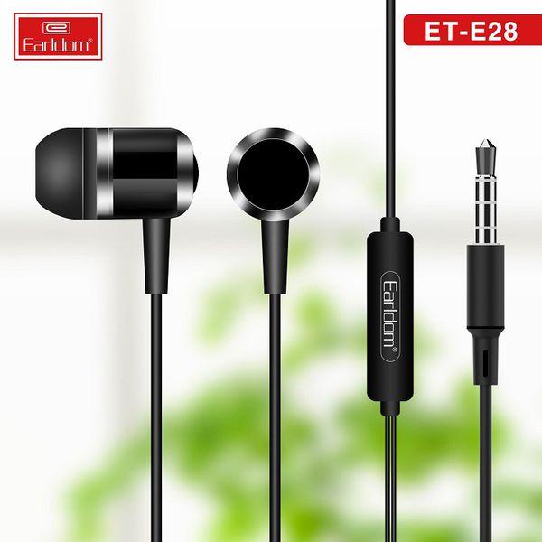 Tai Nghe In ear nhét tai Có Dây E28 Jack 3.5mm - Hàng Chính Hãng