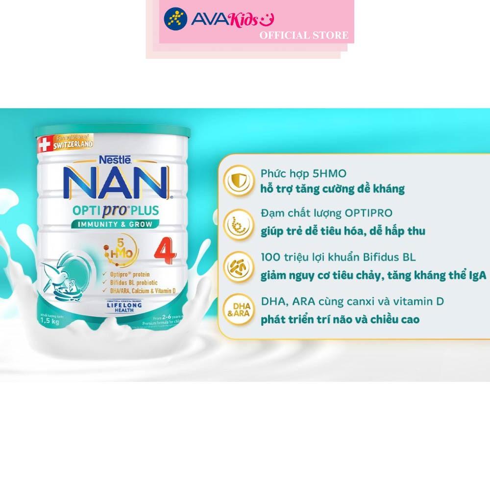 Sữa bột NAN Optipro Plus số 4 1.5 kg (2 - 6 tuổi)