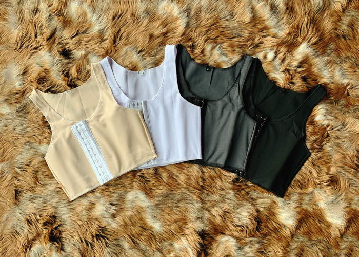 Áo Nịt Ngực Móc Cài Trước - Áo Lót Bó Nịt Làm Ngực Tomboy Thể Thao Tập Gym Ba Lỗ Thun Trơn Cotton Gen Thun Không Viền Cài Trước Bigsize Nguyễn Nguyên