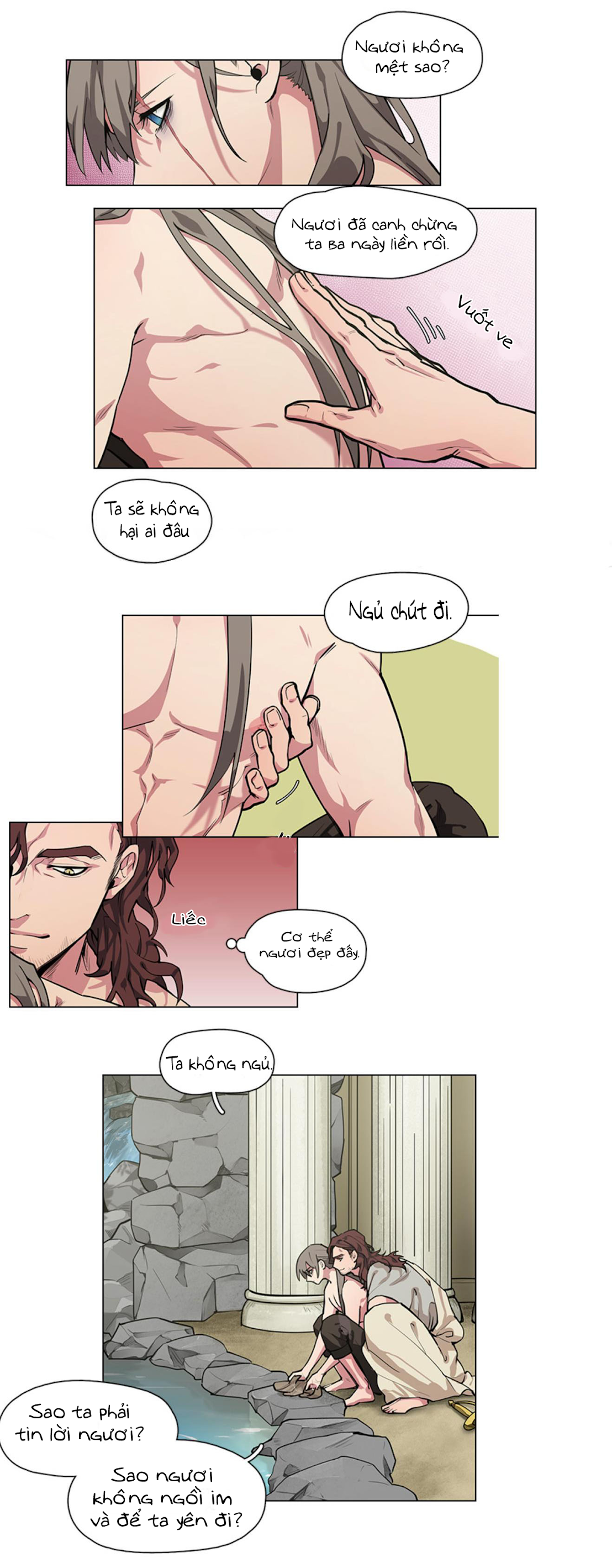 chiến binh và vị thần chapter 3 2