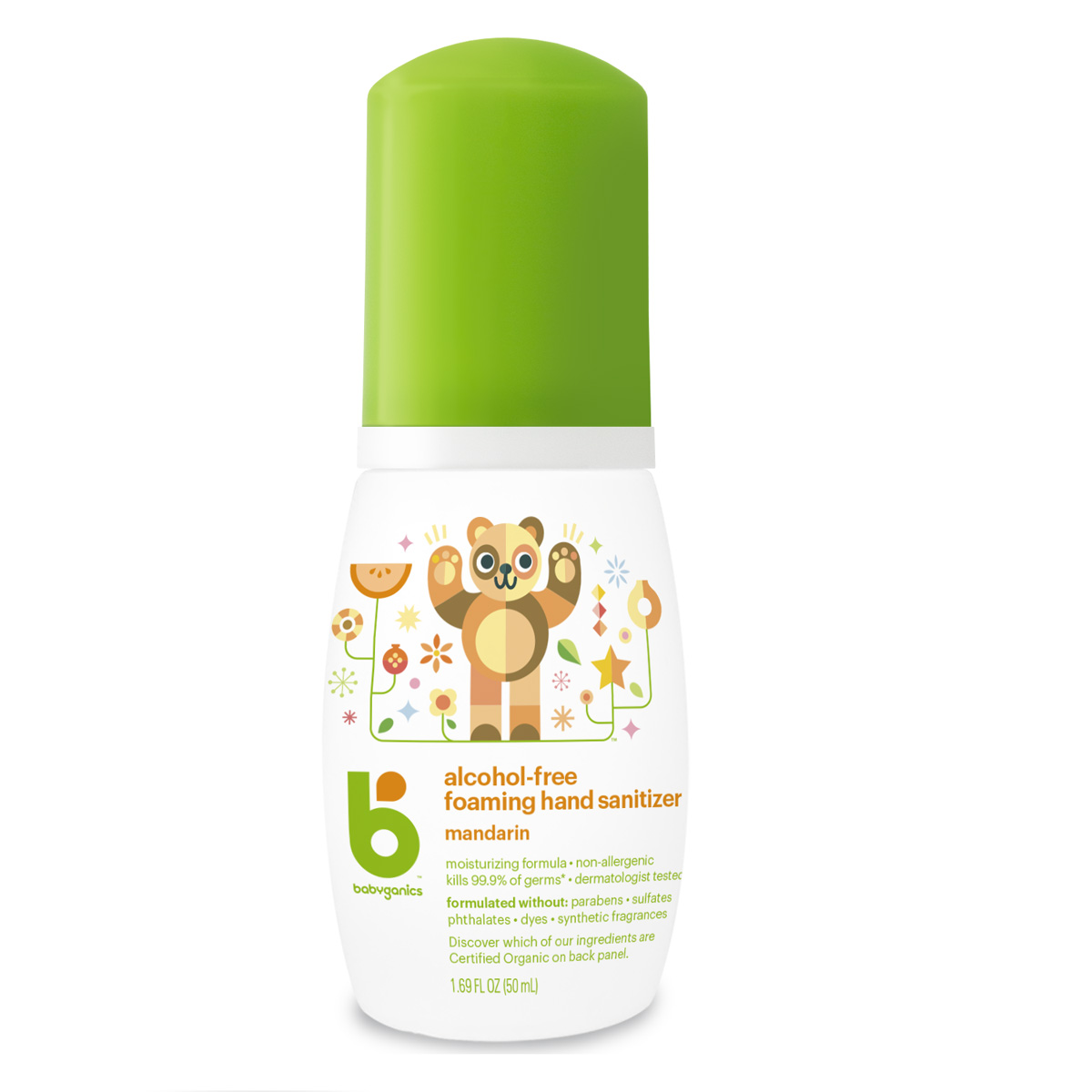 Nước rửa tay khô Babyganics 50ml