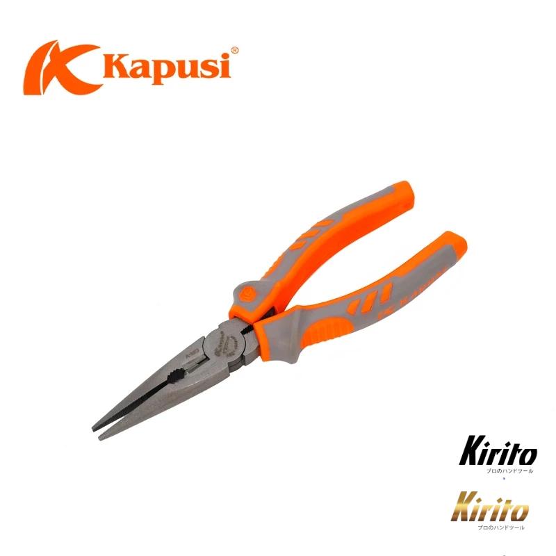 Kìm Nhọn Kapusi 6 inch & 8 inch – Cắt, Uốn, Kéo Dây Kim Loại, Dây Điện Chính Xác