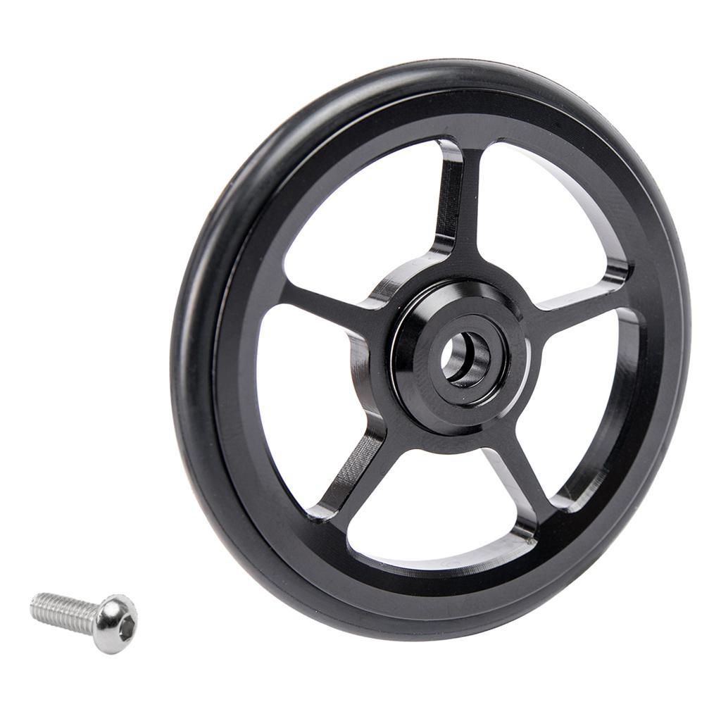 Wheels 6cm   for  Wheel Components Black