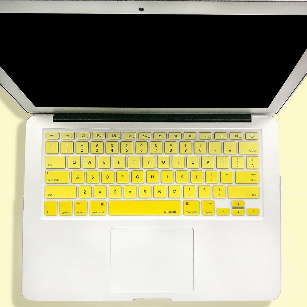 TPU Keyboard Cover Dustproof Keyboard Protective Film Compatible with Apple MacBook Air 13.3 inch A1466/A1369