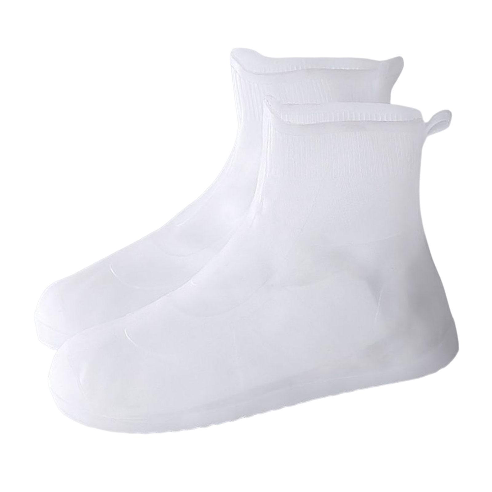 1 Pair Rain Shoe Covers Rain Boots Foldable Shoes Protectors Shoe Covering Galoshes Overshoes Boots Waterproof for Travel Fishing Boys Girls