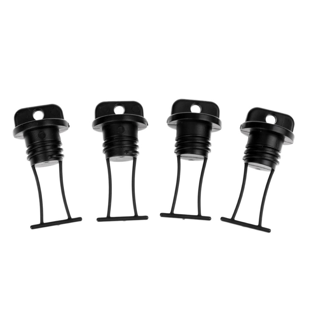 7x Portable Thread Hull Drain Plug Kayak Pull Handle Adjustable Spray Skirt universal for a of Kayaks/Canoe/Boat
