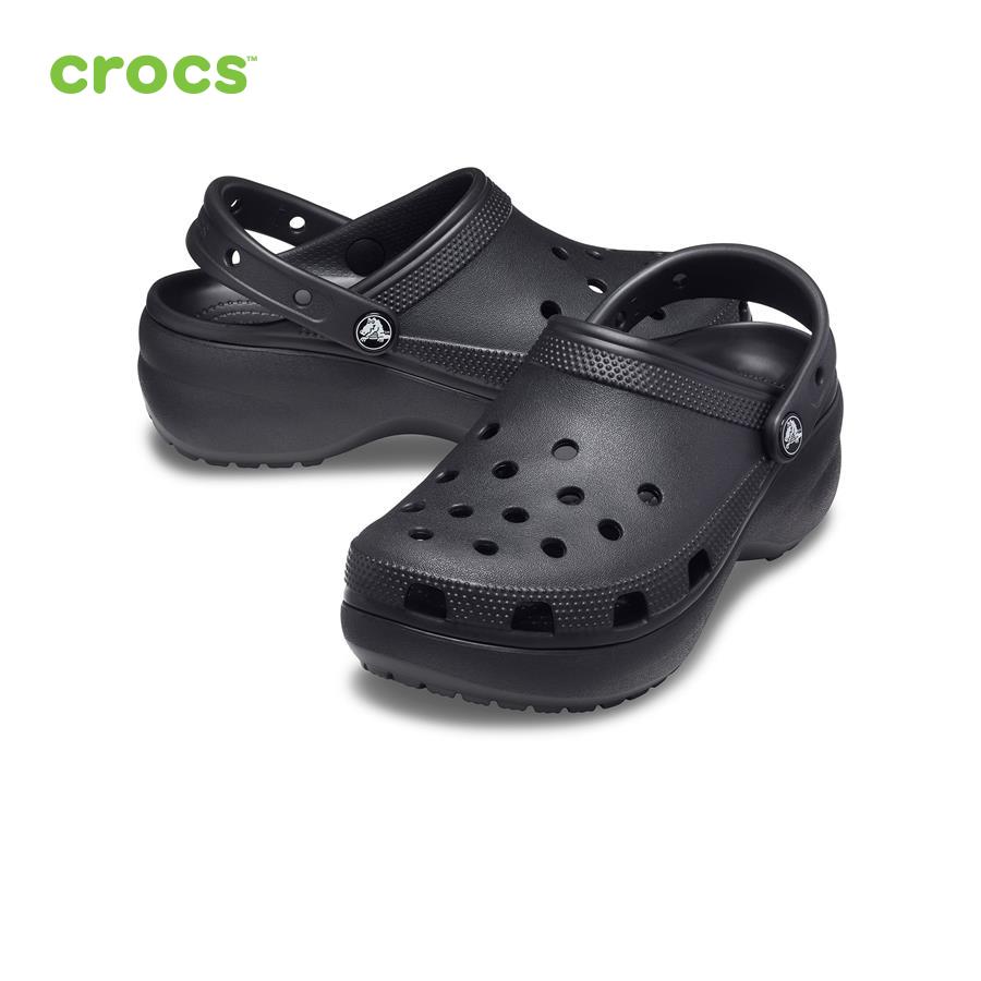 Giày lười nữ Crocs FW Classic Clog Platform W Black - 206750-001