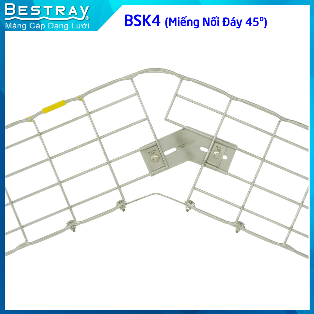 Miếng Nối Đáy 45 | Nối Máng Lưới Bestray | Bottom Splice Kit