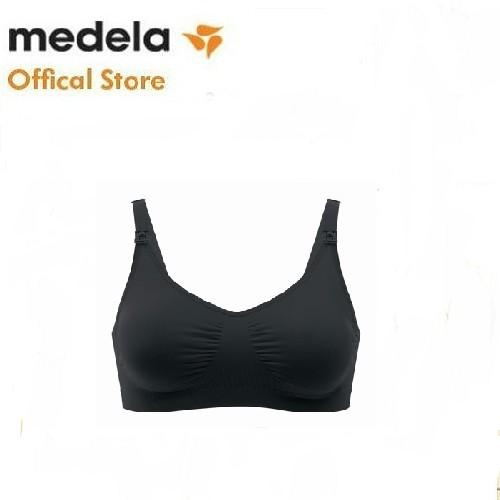 Medela - Áo lót cho con bú Nursing Bra, size M/L/XL (đen/trắng)- size M màu đen