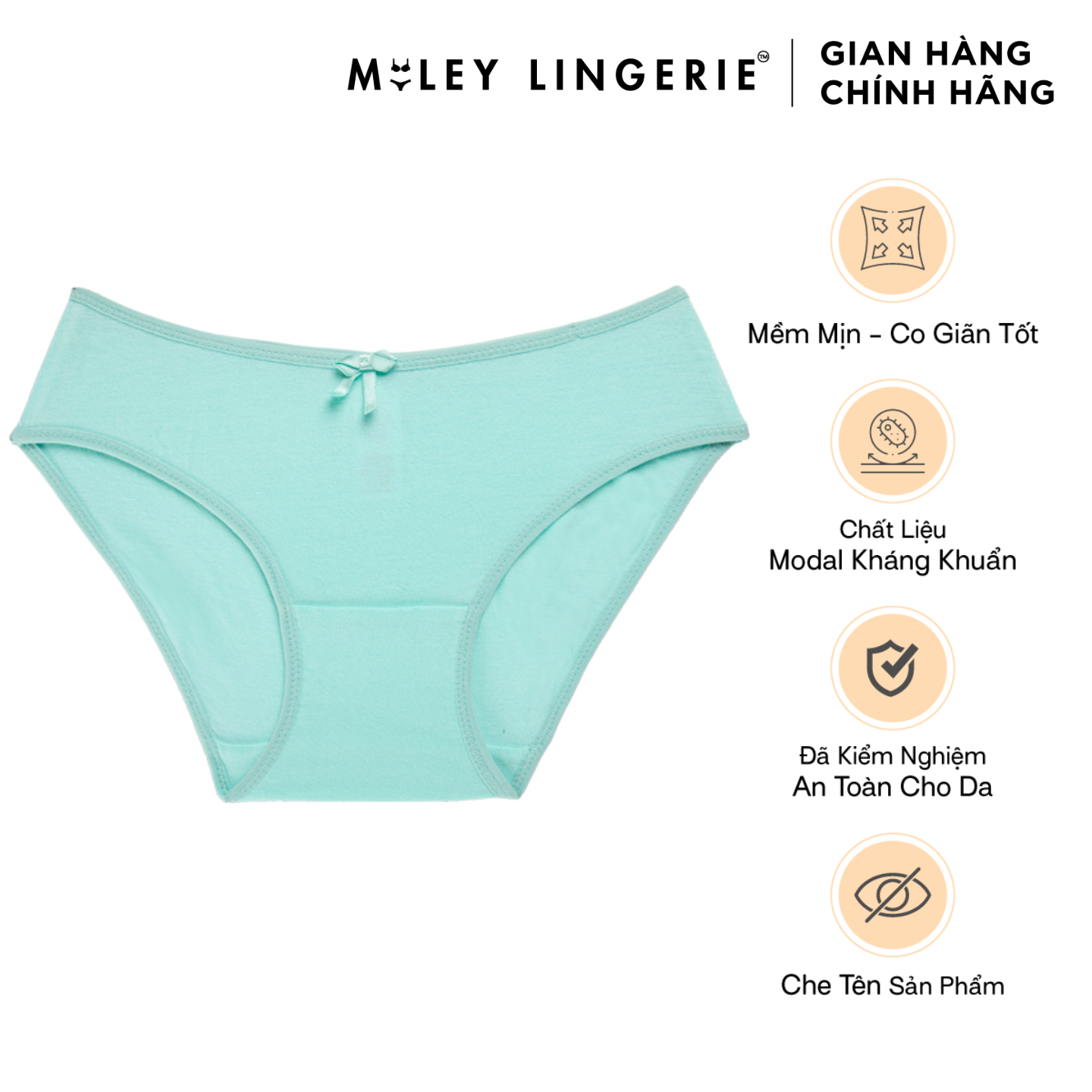 Quần Lót Nữ Modal Trơn Comfort Miley Lingerie BCS-04