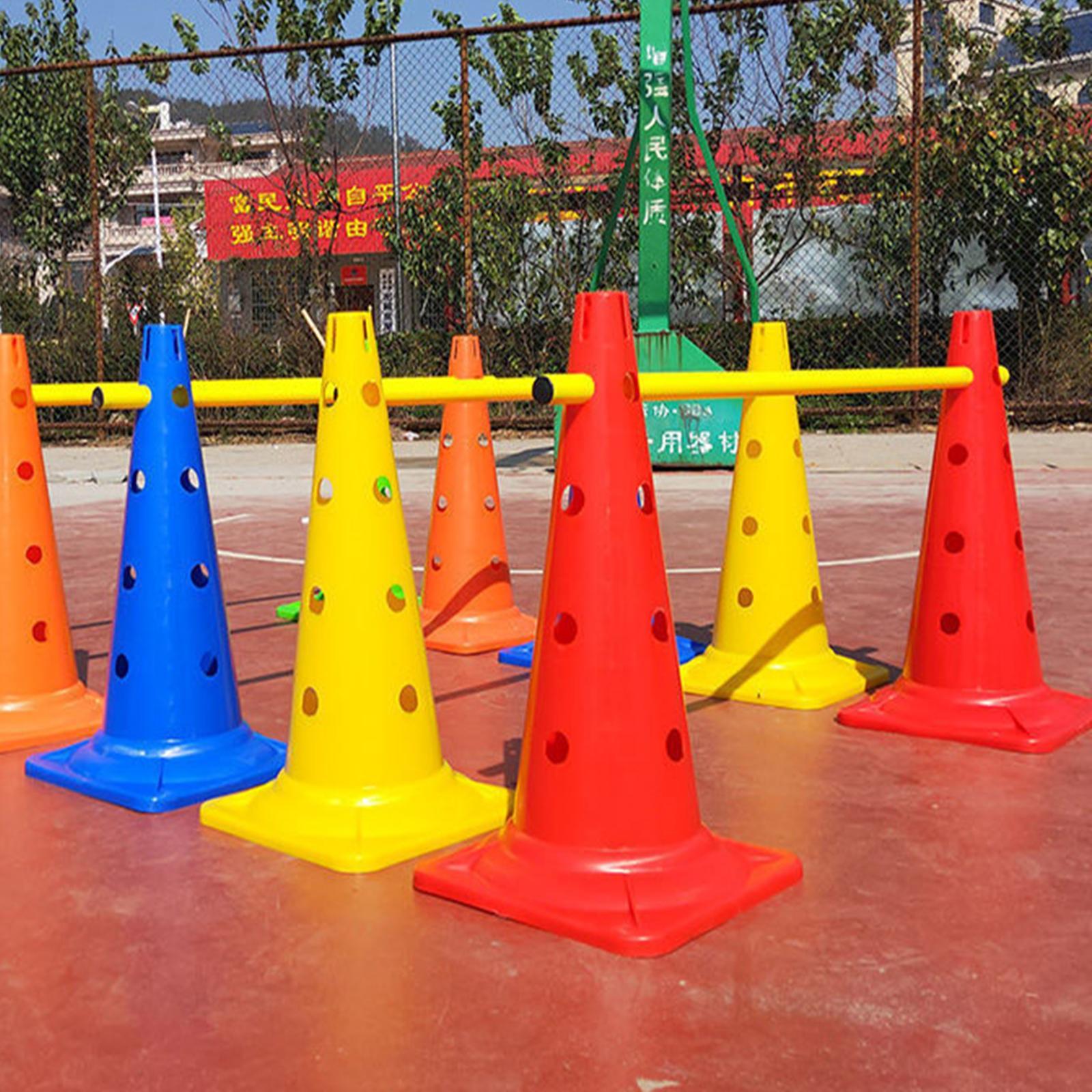 20 inch Thickened Sport Training Cone with Hole for Soccer Basketball