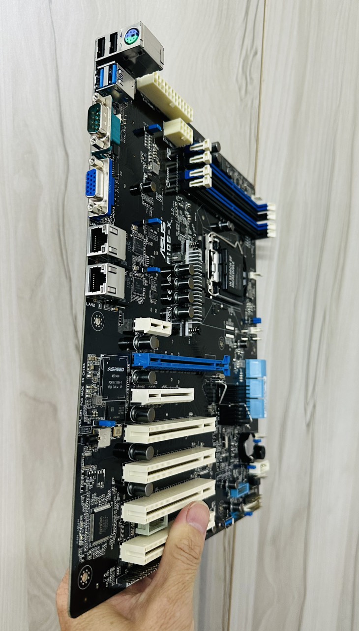 COMBO Bo Mạch Chủ (Mainboard) ASUS Server P10S-X + CPU E3-1220V5 (HÀNG CHÍNH HÃNG)