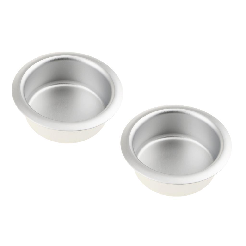 2x Stainless Steel Cup Drink Holder for Marine Boat Car Truck Camper Sliver