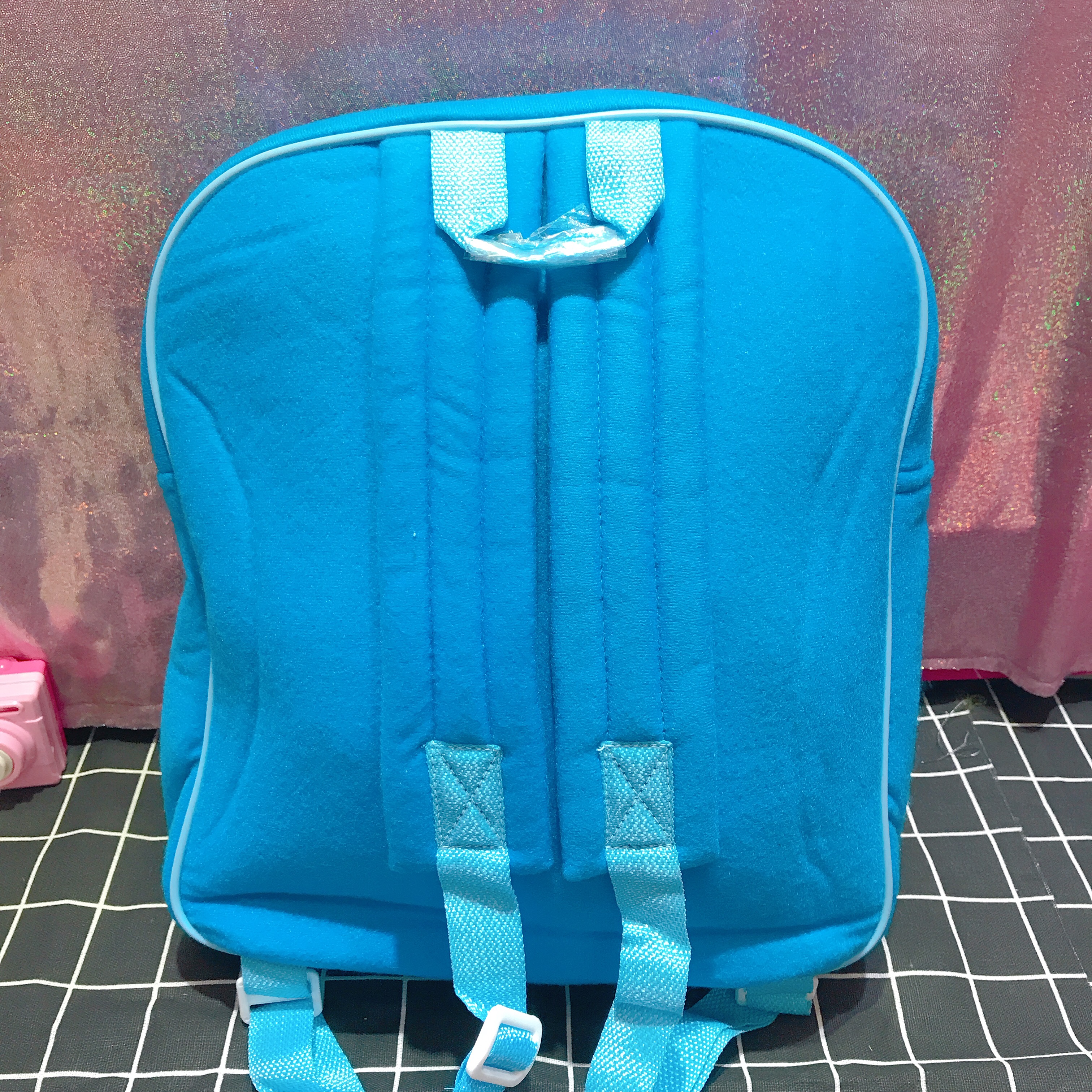 Balo vải thú trẻ em 12" 1 ngăn hình Minions màu xanh dương - BLTHU007M