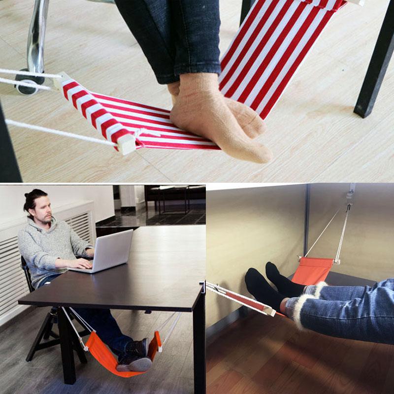 Bàn Làm Việc Di Động Chân Võng Giày Lười Giản Dị Để Bàn Còn Lại Chân Đưa Chân ĐầM Xòe Chân Ngoài Trời Ghế Nghỉ Ngơi Cho Văn Phòng Nhà Chân hamacs