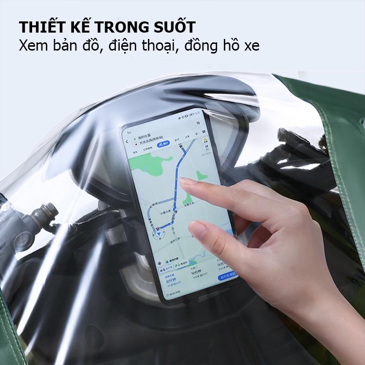 Áo Mưa Người Lớn 1 Đầu KOJMAC RAINCOAT Vải Oxford Cao Cấp Lớn