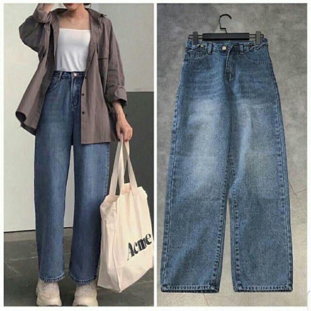 HCM 99K️ Hot Hot Quần Baggy Unisex Nữ BUN020