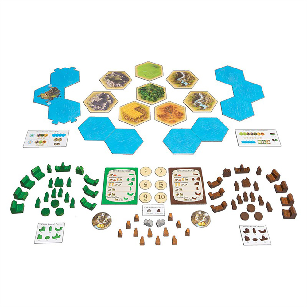 Bộ trò chơi Board Game Catan Extension Seafarers Bản Mở Rộng 5-6 Người Chơi