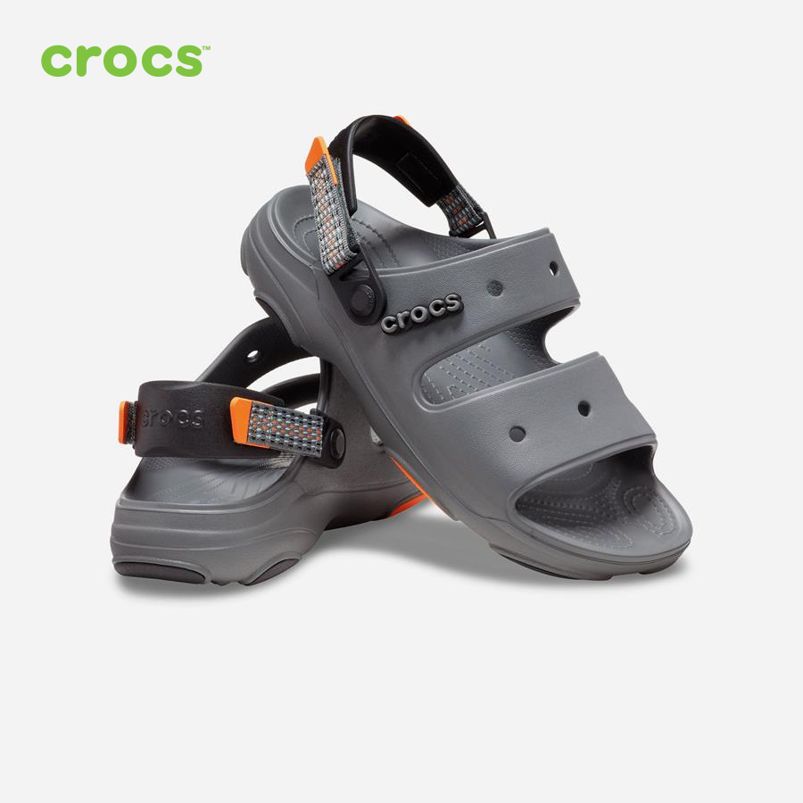 Giày sandal unisex Crocs FW Classic Sandal U All Terrain Slate Grey - 207711-0DA