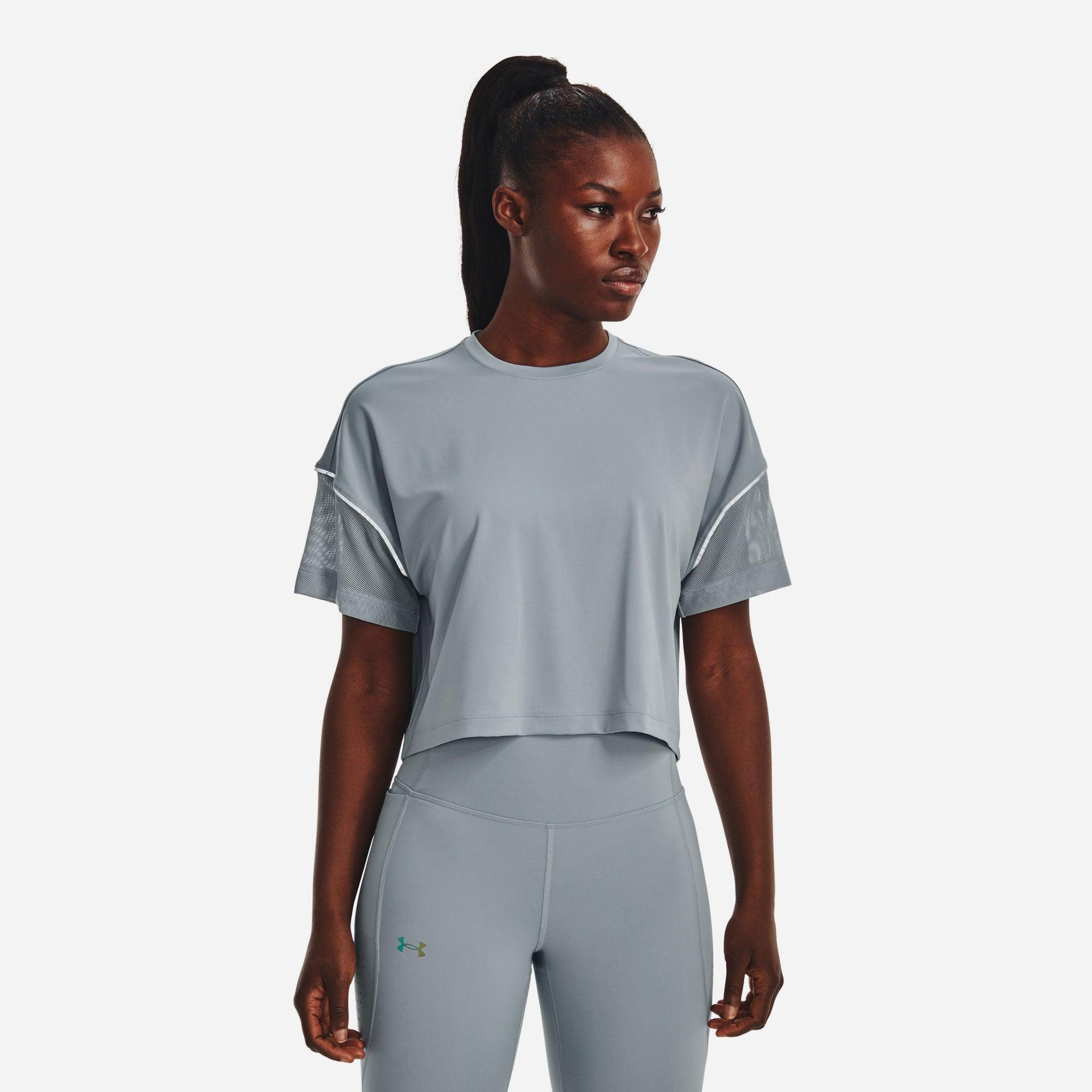 Áo thun thể thao nữ Under Armour Rush Heatgear - 1377069-465