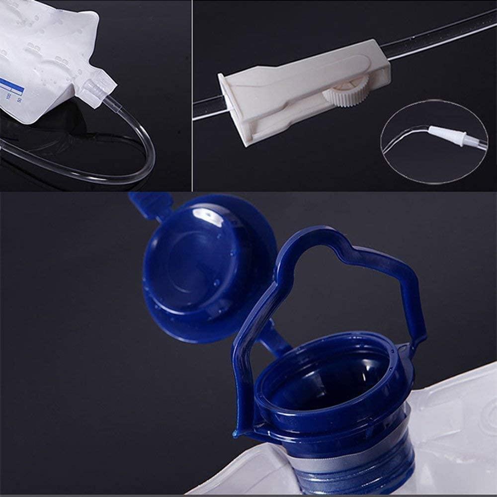 Thuốc xổ tái sử dụng 1,2 lít để sử dụng tại nhà Bộ làm sạch túi Enema Colon