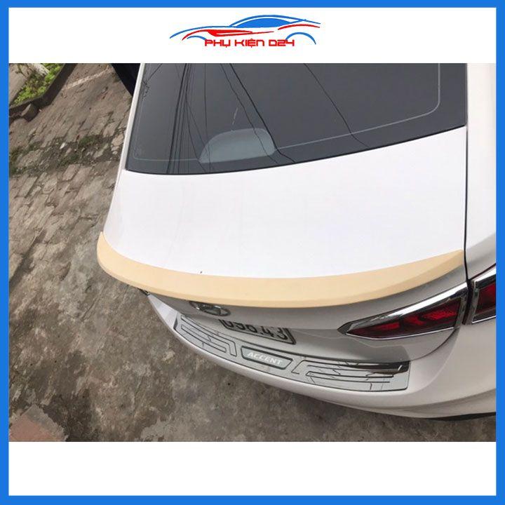 Đuôi gió sau xe liền cốp Accent 2018-2019-2020-2021 hàng mộc chưa sơn