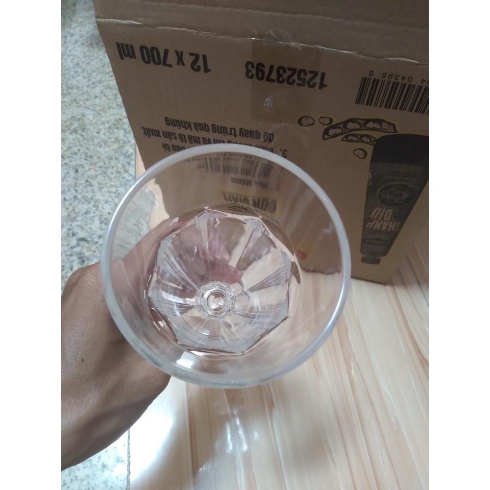 Combo 6 ly ăn kem, cốc ăn kem, ly rượu nhỏ Ø 10.20 x 7.50 cm 150 ml nbán hàng quán nhựa acrylic bền đẹp