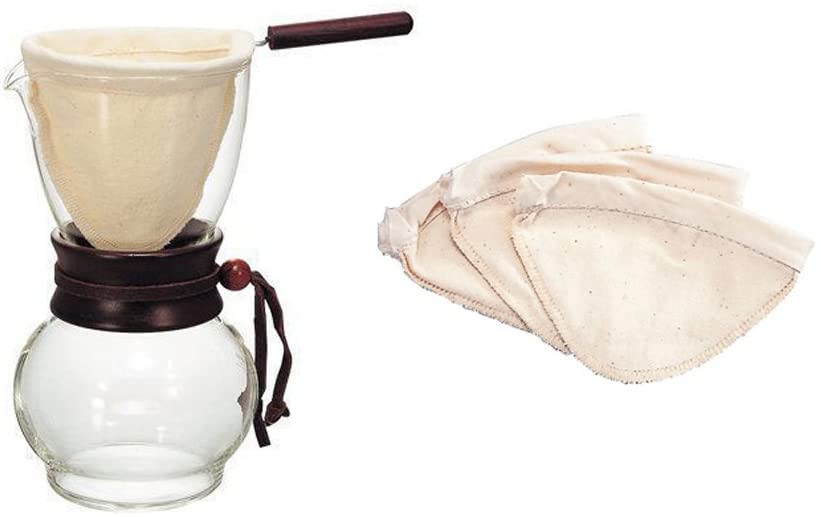 VẢI LỌC CÀ PHÊ HARIO CLOTH FILTERS WOODNECK 3 CUPS