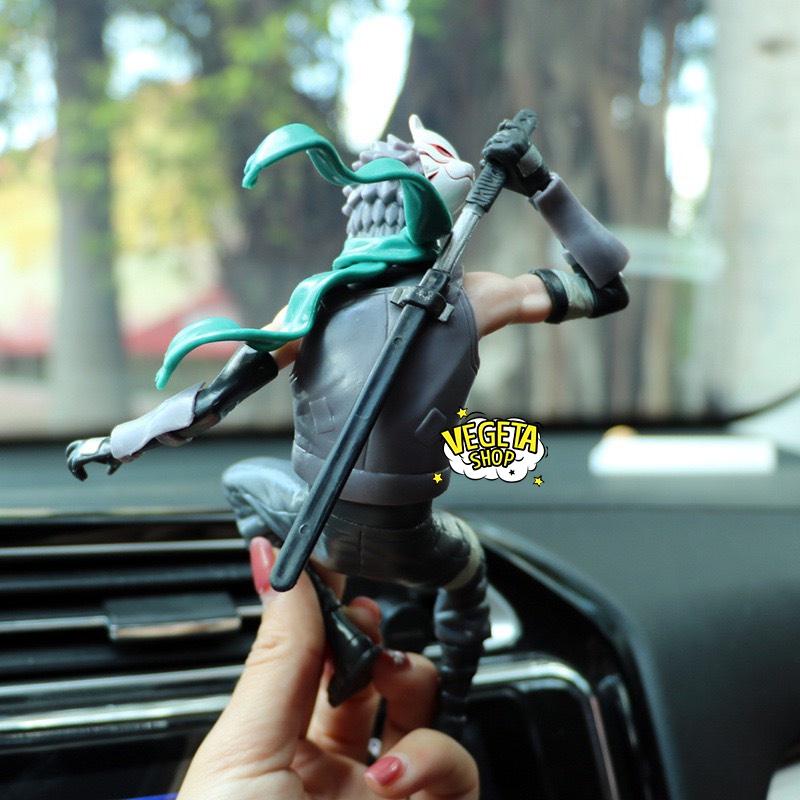 Mô hình Kakashi ngồi - Mô hình Naruto - Hatake Kakashi - Cao 19cm - Trang trí ô tô, bàn làm việc