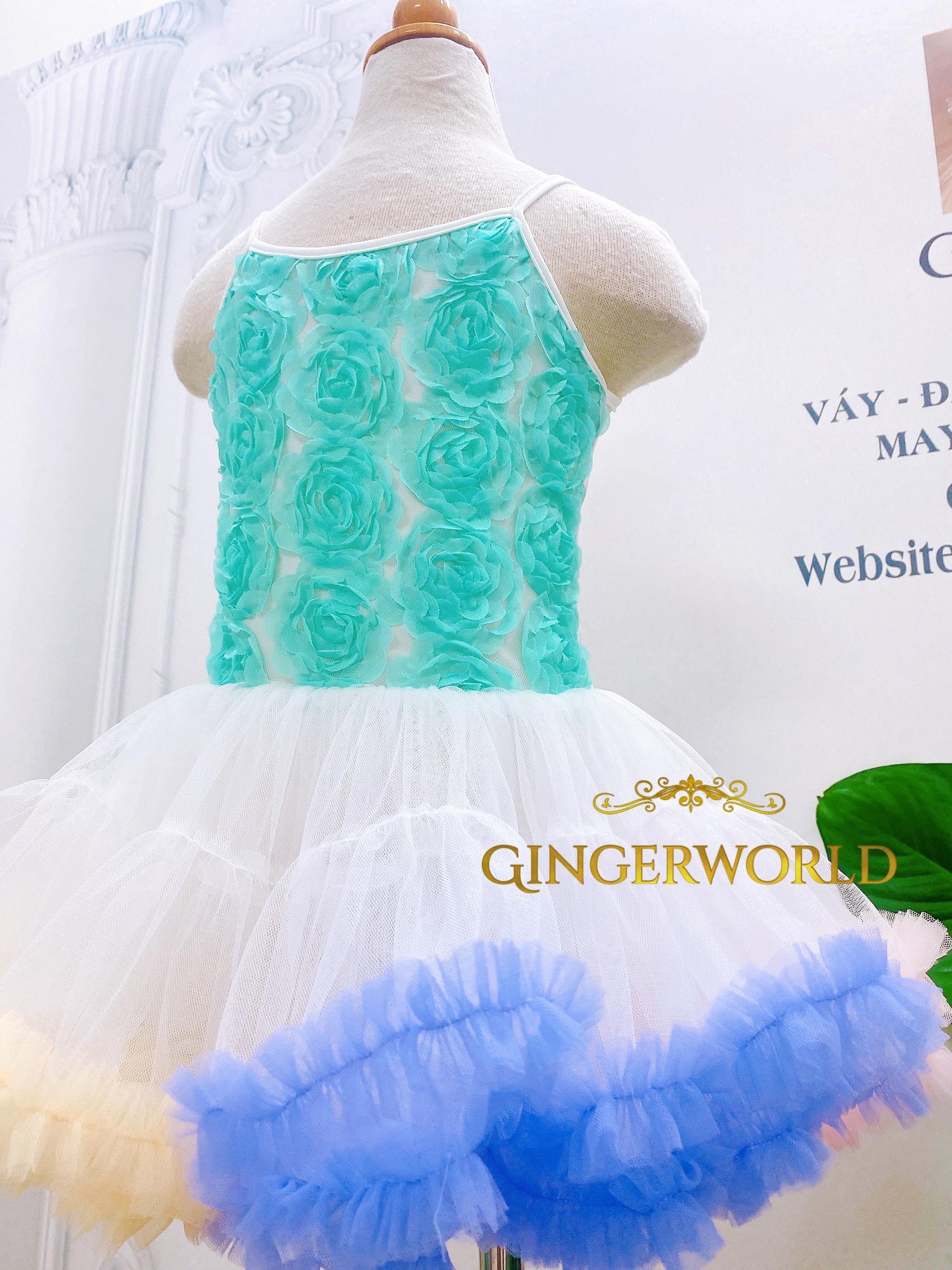 ĐẦM MÚA BALLET CHO BÉ PD387 GINGER WORLD