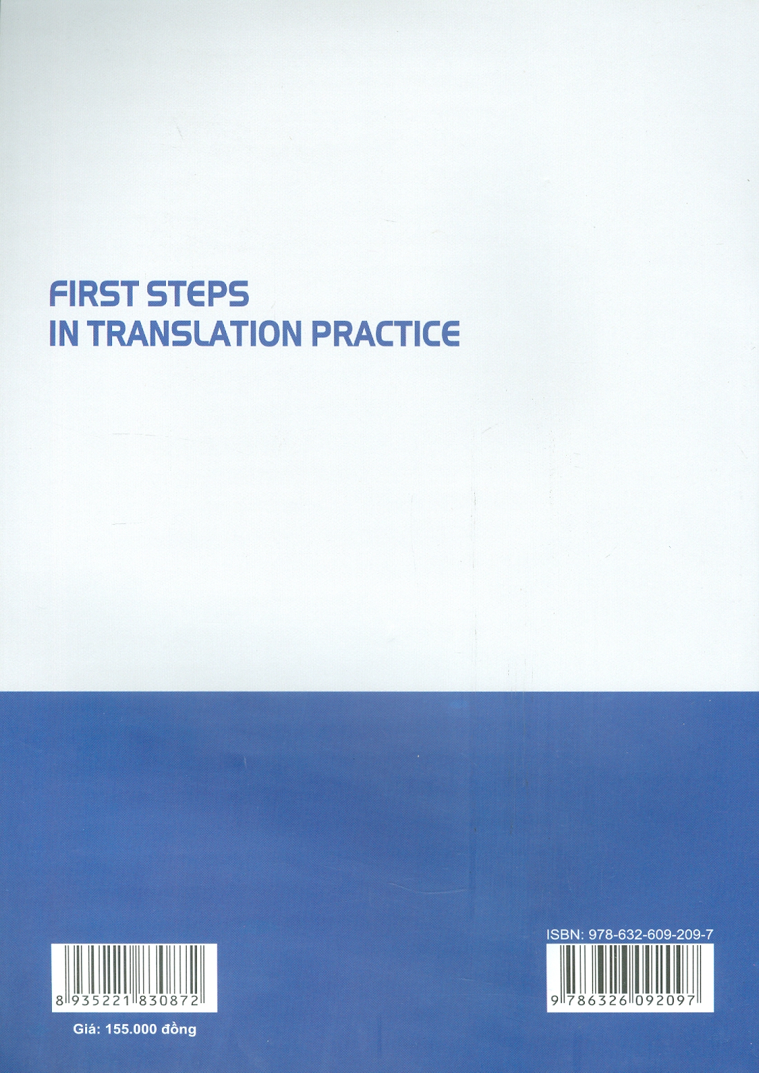 First Steps In Translation Practic (Những Bước Đầu Tiên Trong Thực Hành Biên Dịch) - ảnh 3