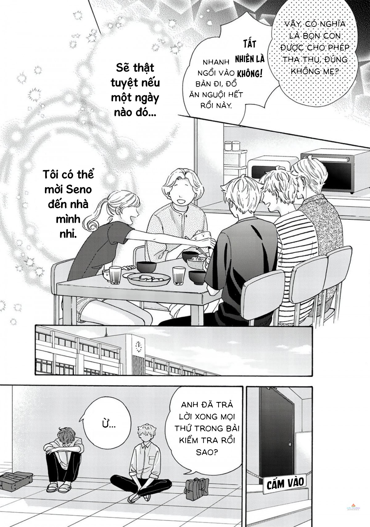 ngôi sao hạng nhất được vẽ bằng nụ hôn chapter 5 21