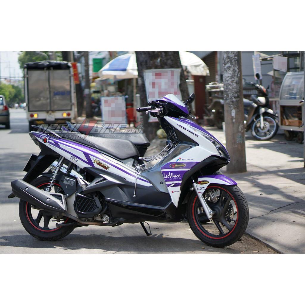 Tem trùm dành cho xe Air Blade 125 Leovince